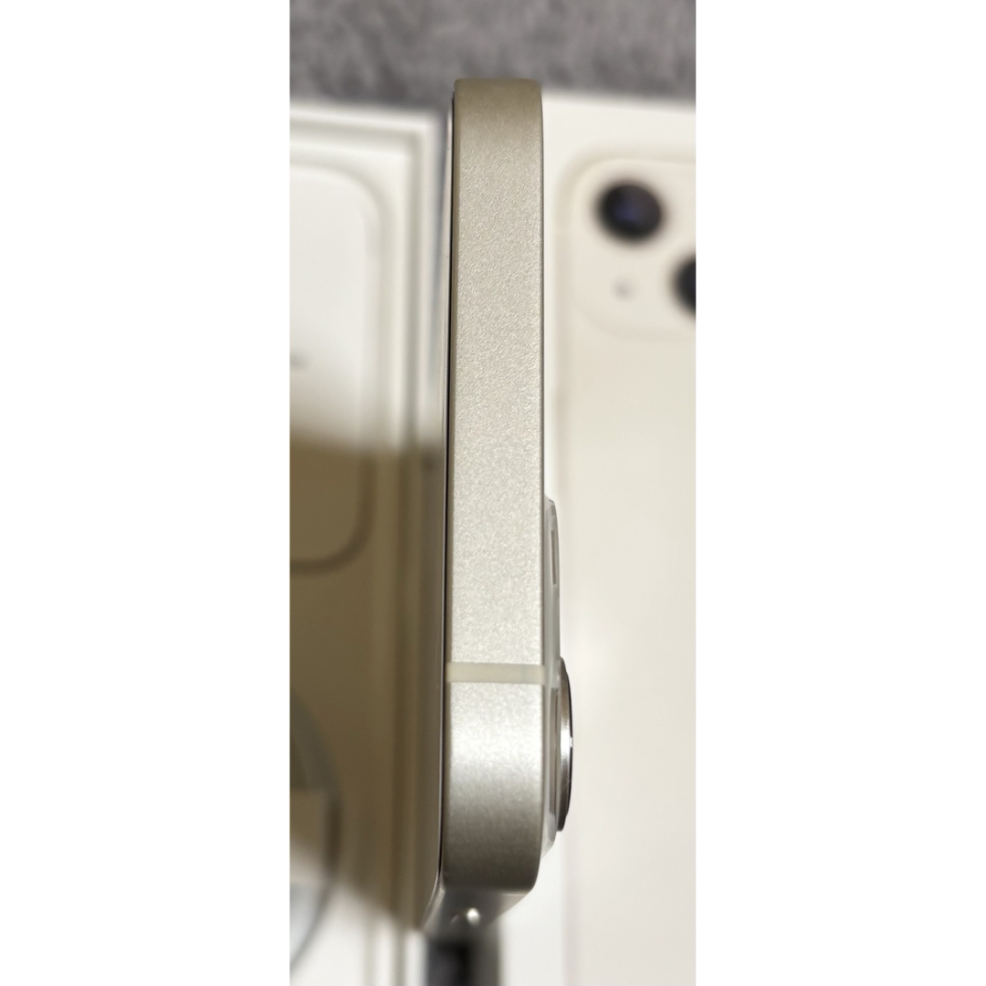 Apple - iPhone13 スターライト256GBシムフリー【純正バッテリー Apple - iPhone13 スターライト256GBシムフリー【純正バッテリー