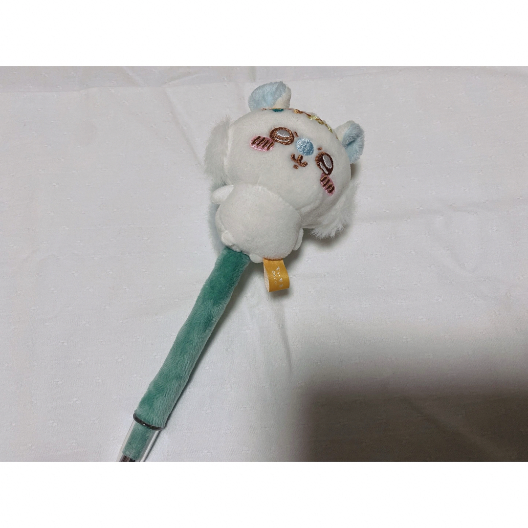 ちいかわ ふわふわマスコット付きボールペン モモンガ ちいかわ ふわふわマスコット付きボールペン モモンガ