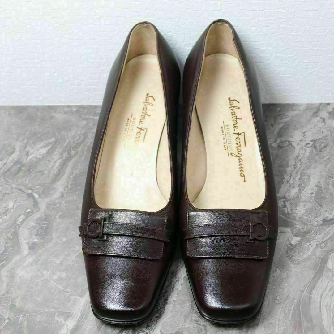 Salvatore Ferragamo - 【美品】Ferragamo フェラガモ 22.5 Salvatore Ferragamo - 【美品】Ferragamo フェラガモ 22.5