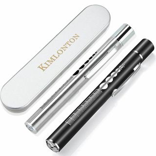 【在庫処分】KIMLONTON ダブル光源 懐中電灯 小型 LED USB充電式(その他)