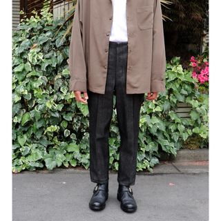 COMOLI - 【20ss】comoli デニムベルテッドパンツ サイズ 2の COMOLI - 【20ss】comoli デニムベルテッドパンツ サイズ 2の
