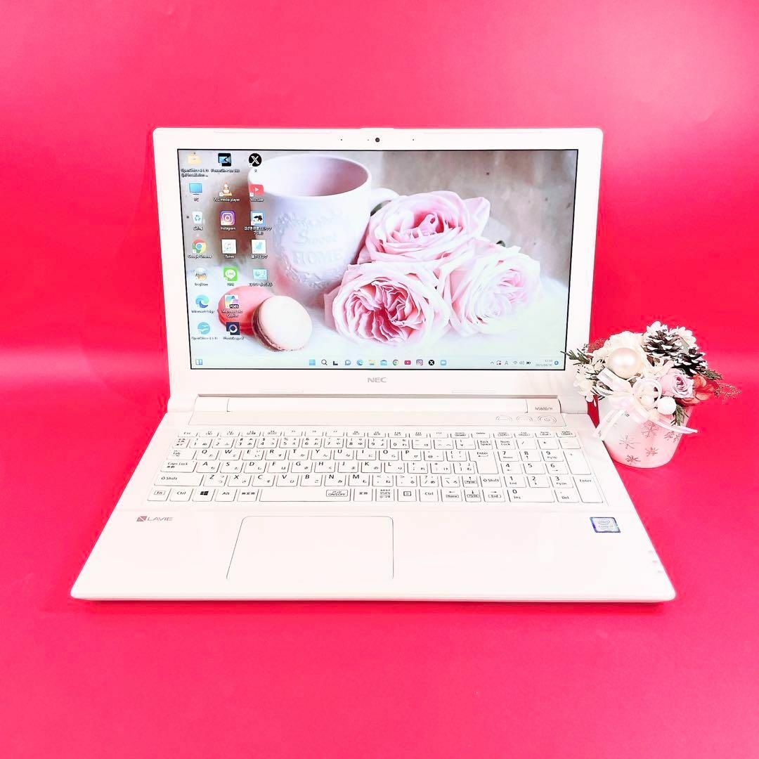NEC - Windows11✨️Corei7白ノートパソコン✨️12GB✨️快適 NEC - Windows11✨️Corei7白ノートパソコン✨️12GB✨️快適