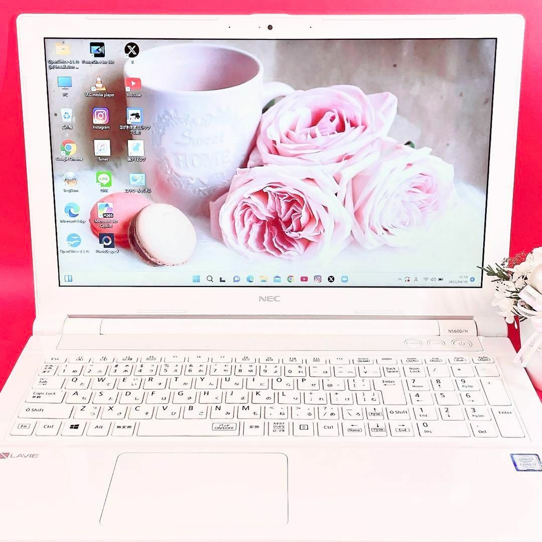 NEC - Windows11✨️Corei7白ノートパソコン✨️12GB✨️快適 NEC - Windows11✨️Corei7白ノートパソコン✨️12GB✨️快適