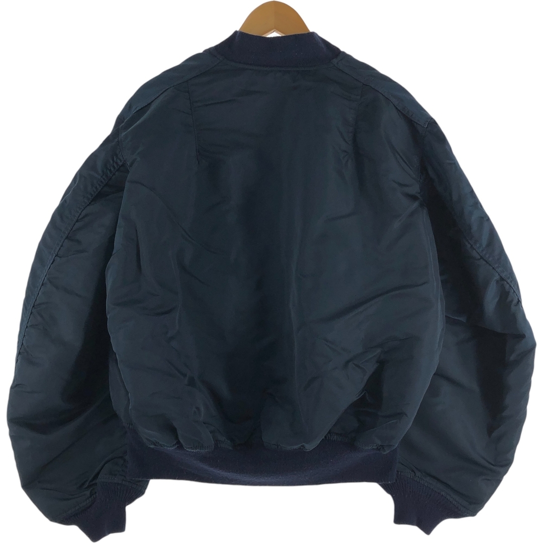alpha - 古着 民間品 アルファ ALPHA MA-1タイプ 中綿入り alpha - 古着 民間品 アルファ ALPHA MA-1タイプ 中綿入り