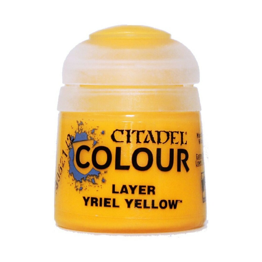 シタデルカラー YRIEL YELLOW レイヤー 黄色 ユリエル イエロー エンタメ/ホビーのテーブルゲーム/ホビー(模型製作用品)の商品写真