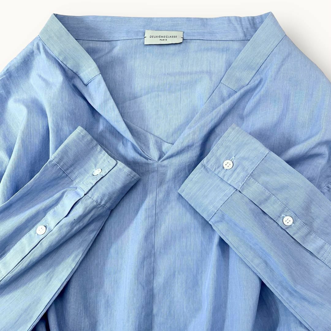 DEUXIEME CLASSE - 美品♪ドゥーズィエムクラス コットン 長袖 DEUXIEME CLASSE - 美品♪ドゥーズィエムクラス コットン 長袖