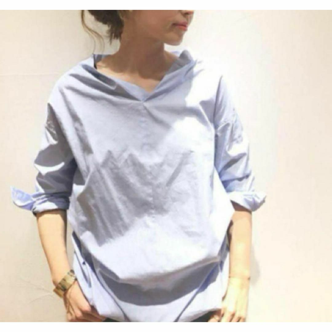 DEUXIEME CLASSE - 美品♪ドゥーズィエムクラス コットン 長袖 DEUXIEME CLASSE - 美品♪ドゥーズィエムクラス コットン 長袖