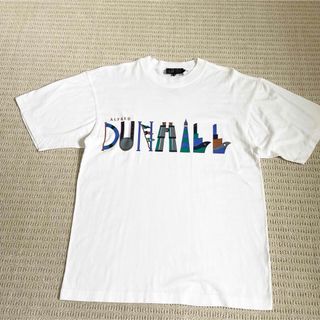 Dunhill - サイズL ダンヒル 半袖Tシャツ 白 ロゴプリントの通販 Dunhill - サイズL ダンヒル 半袖Tシャツ 白 ロゴプリントの通販