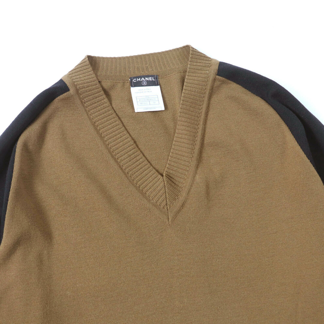CHANEL - 極美品☆CHANEL シャネル 07A P31881 ウール100% ロゴ CHANEL - 極美品☆CHANEL シャネル 07A P31881 ウール100% ロゴ