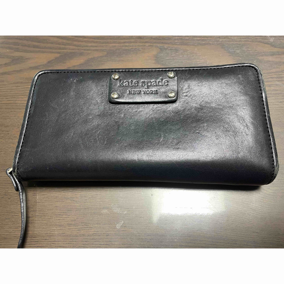 kate spade NEW YORK - Kate spade(ケイトスペード) 長財布 黒 kate spade NEW YORK - Kate spade(ケイトスペード) 長財布 黒