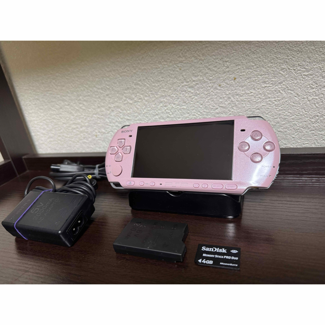 PlayStation Portable - PSP-3000 本体 ブロッサムピンクの通販 PlayStation Portable - PSP-3000 本体 ブロッサムピンクの通販
