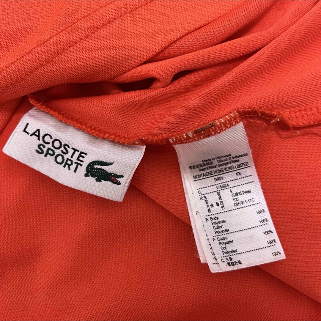 LACOSTE - LACOSTE ラコステ × ノバク ジョコビッチ ポロシャツ LACOSTE - LACOSTE ラコステ × ノバク ジョコビッチ ポロシャツ
