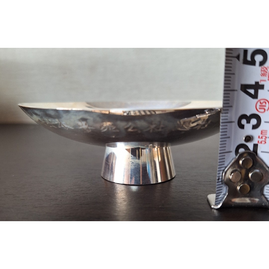 純銀 盃 杯 シルバー 87グラム 未使用 刻印の通販 by まり's 純銀 盃 杯 シルバー 87グラム 未使用 刻印の通販 by まり's
