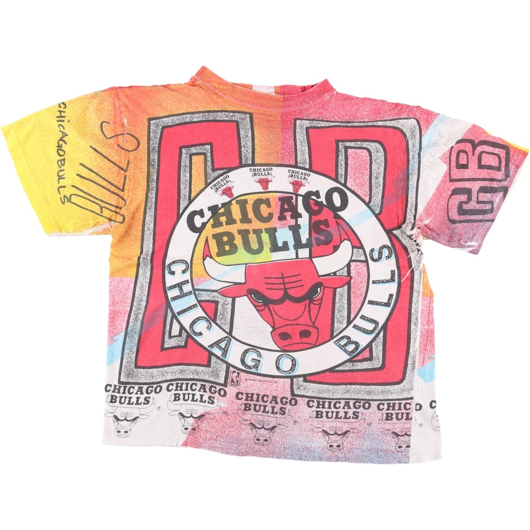 古着 90年代 MASIC T'S NBA CHICAGO BULLS シカゴ ブルズ 大判 古着 90年代 MASIC T'S NBA CHICAGO BULLS シカゴ ブルズ 大判