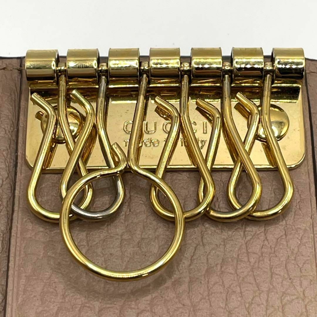 GUCCI - ✨極美品✨ GUCCI ダブルG バイカラー 6連キーケース GUCCI - ✨極美品✨ GUCCI ダブルG バイカラー 6連キーケース