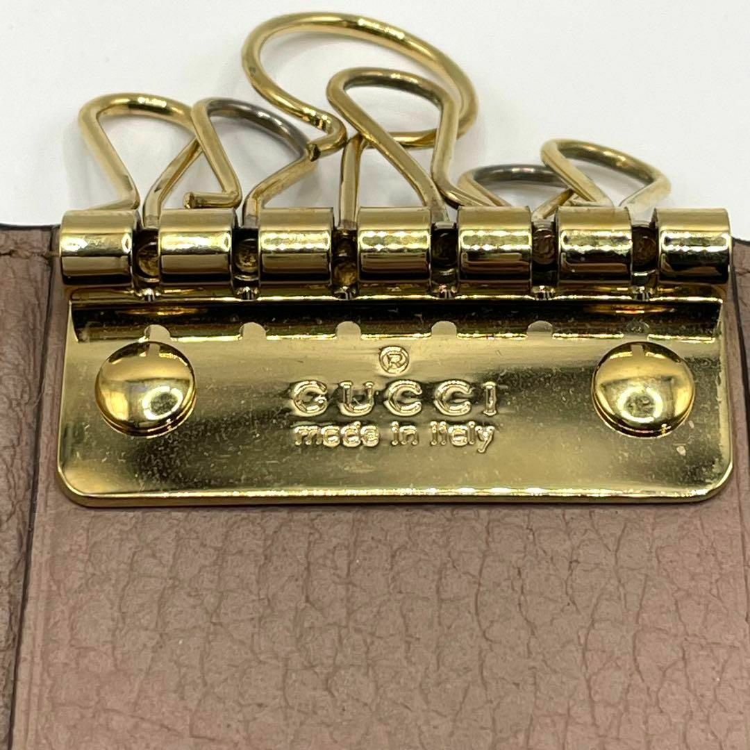 GUCCI - ✨極美品✨ GUCCI ダブルG バイカラー 6連キーケース GUCCI - ✨極美品✨ GUCCI ダブルG バイカラー 6連キーケース