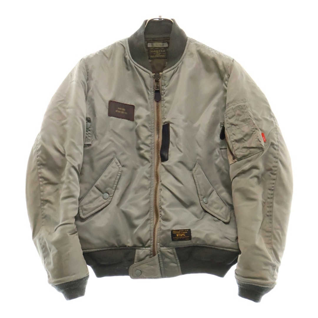 W)taps - WTAPS ダブルタップス 12AW 裏地レオパード MA-1 W)taps - WTAPS ダブルタップス 12AW 裏地レオパード MA-1