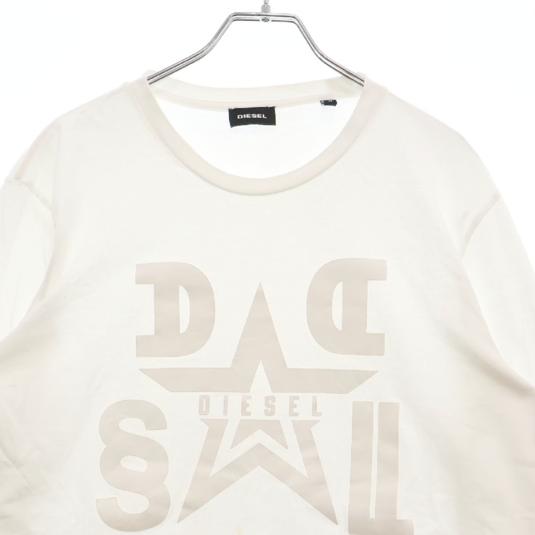 DIESEL - DIESEL ディーゼル ロゴパッチ クルーネック 長袖T DIESEL - DIESEL ディーゼル ロゴパッチ クルーネック 長袖T