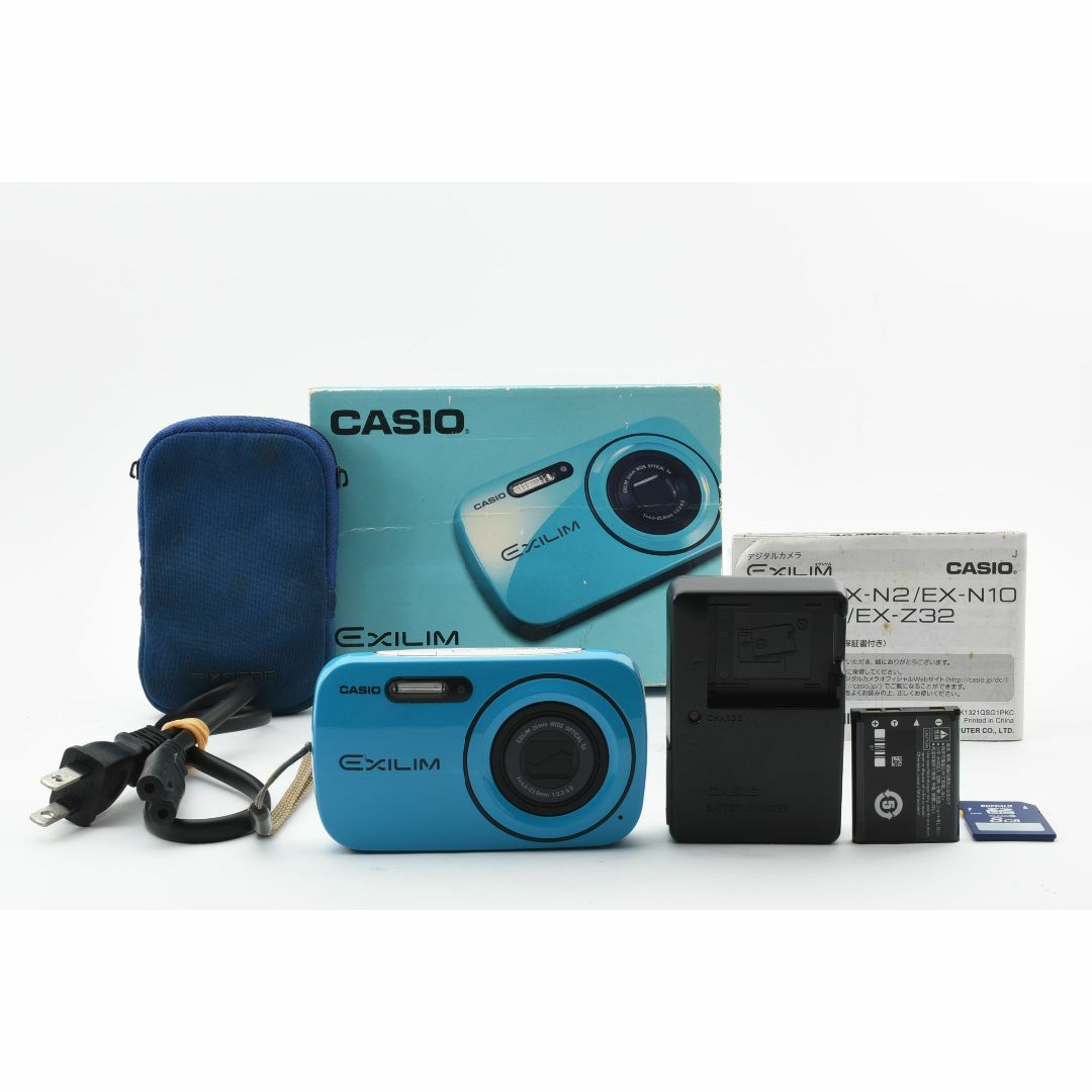 CASIO - カシオ Casio Exilim EX-N1 (ブルー) コンパクト CASIO - カシオ Casio Exilim EX-N1 (ブルー) コンパクト