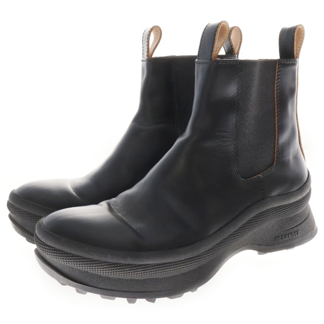 JIL SANDER - JIL SANDER ジルサンダー ANKLE BOOT レザー JIL SANDER - JIL SANDER ジルサンダー ANKLE BOOT レザー