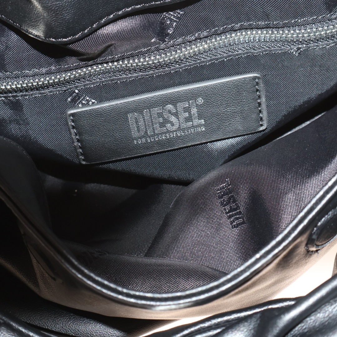DIESEL - DIESEL ディーゼル 24AW GRAB-D HOBO S Dロゴ レザー DIESEL - DIESEL ディーゼル 24AW GRAB-D HOBO S Dロゴ レザー