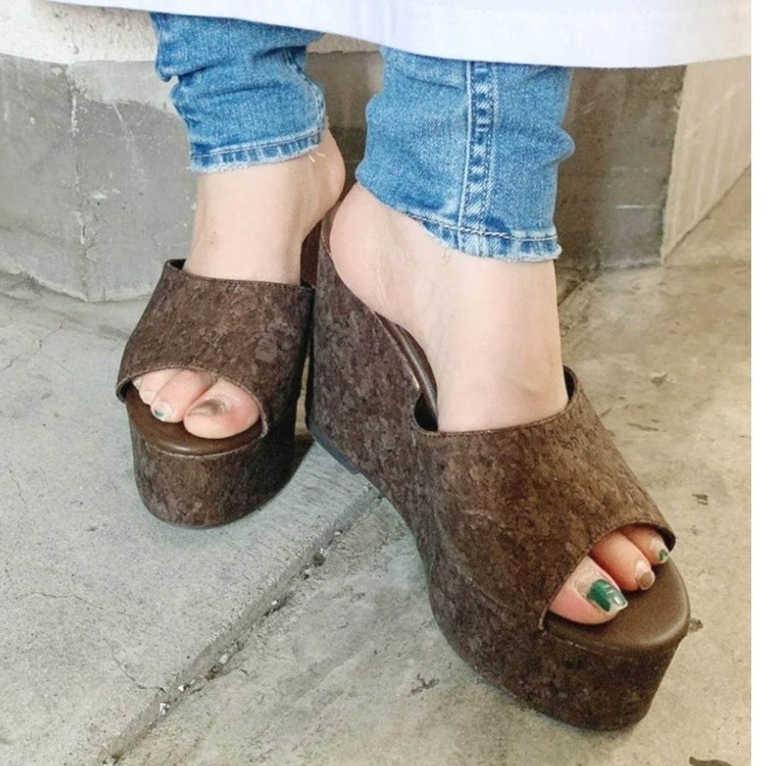 GYDA - 極美品 GYDA コルクサンダル ブラウン Mサイズの通販 by GYDA - 極美品 GYDA コルクサンダル ブラウン Mサイズの通販 by