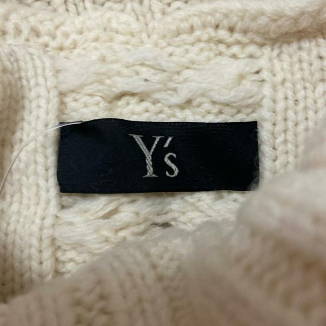 Y's - Y's(ワイズ) ベスト レディース - YE-A19-192 アイボリー
