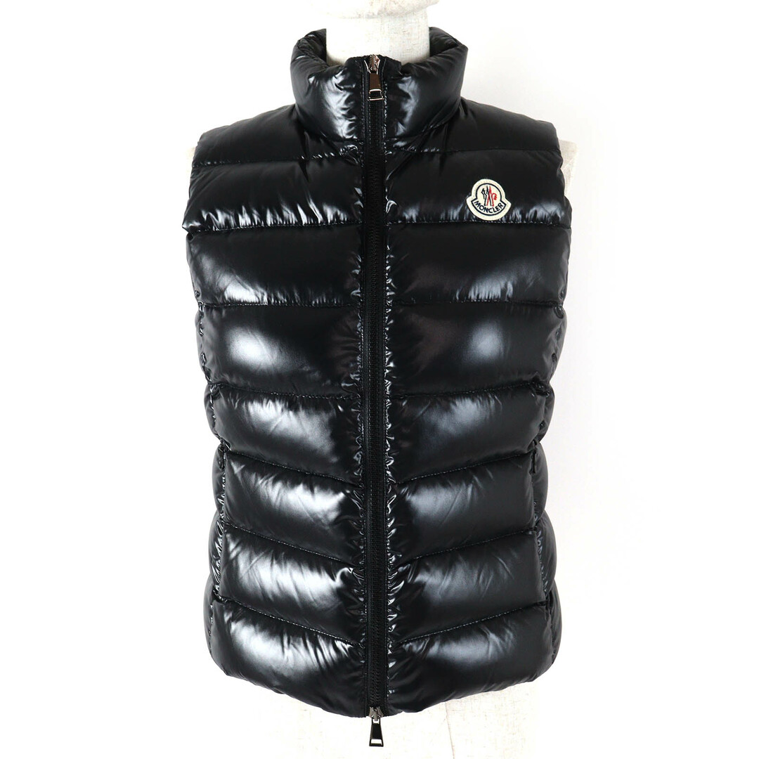MONCLER - 極美品△MONCLER モンクレール GHANY GILET ロゴ MONCLER - 極美品△MONCLER モンクレール GHANY GILET ロゴ