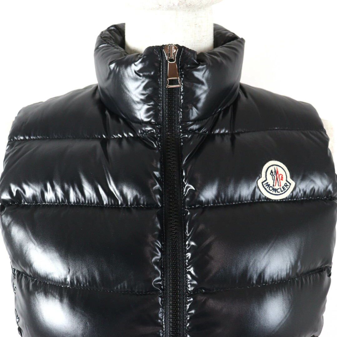 MONCLER - 極美品△MONCLER モンクレール GHANY GILET ロゴ MONCLER - 極美品△MONCLER モンクレール GHANY GILET ロゴ