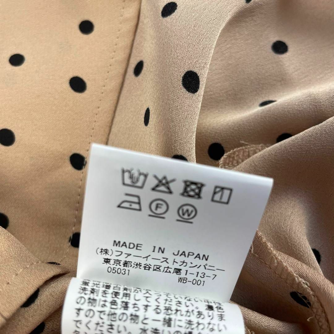 LOULOU WILLOUGHBY(ルルウィルビー)のloulou willoughby ドットブラウス レディースのトップス(シャツ/ブラウス(長袖/七分))の商品写真