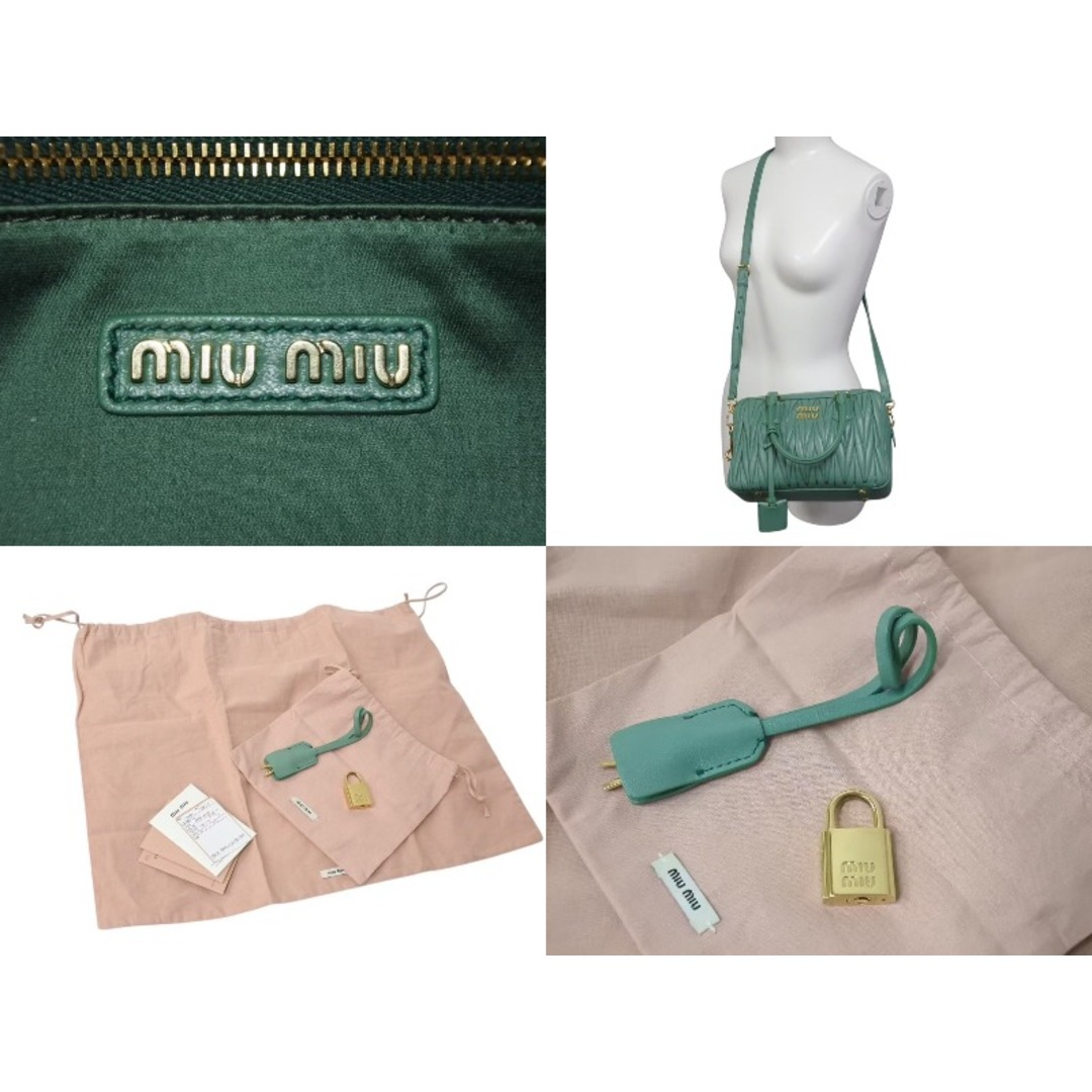 MIU MIU - 極美品 MIUMIU ミュウミュウ アルカディ マトラッセ MIU MIU - 極美品 MIUMIU ミュウミュウ アルカディ マトラッセ