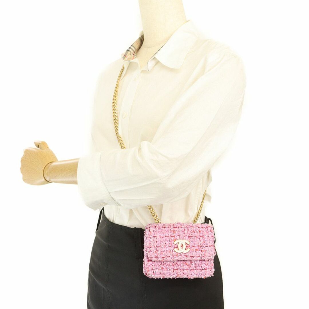CHANEL - シャネル チェーンショルダーバッグ ココマーク 中古 CHANEL - シャネル チェーンショルダーバッグ ココマーク 中古