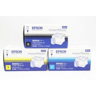 未使用 EPSON 純正 環境推進トナー LPC3T17 KV/YV/CV 3色 未使用 EPSON 純正 環境推進トナー LPC3T17 KV/YV/CV 3色