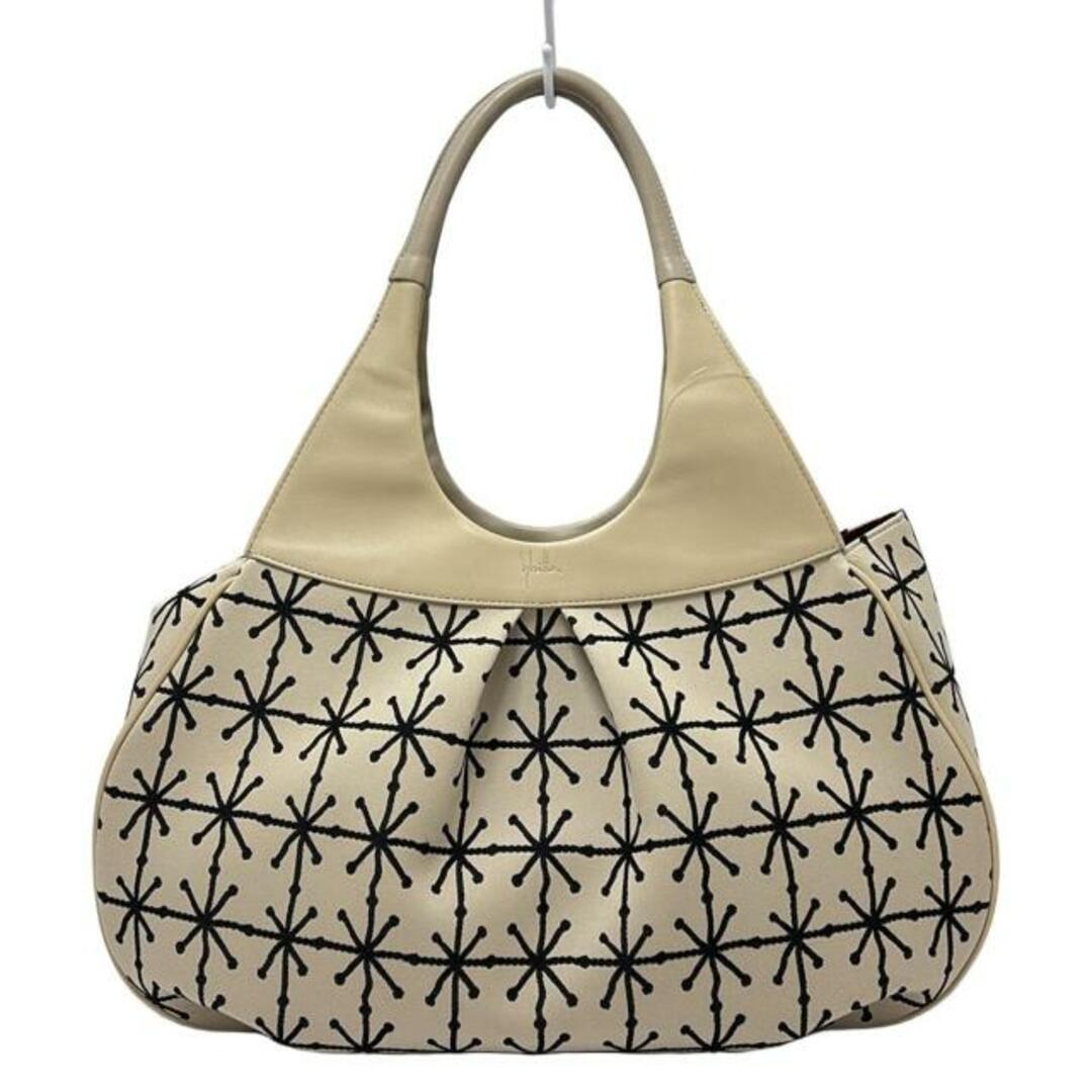Sybilla - Sybilla(シビラ) ショルダーバッグ美品 - ベージュ×黒 Sybilla - Sybilla(シビラ) ショルダーバッグ美品 - ベージュ×黒