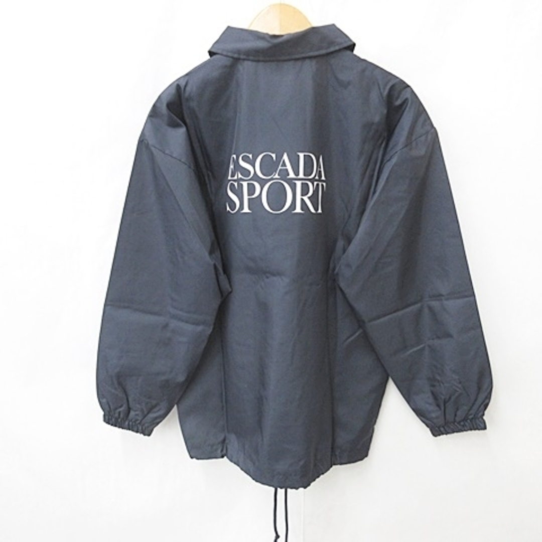 ESCADA - エスカーダ ESCADA SPORT コーチジャケット ロゴ 紺 ESCADA - エスカーダ ESCADA SPORT コーチジャケット ロゴ 紺