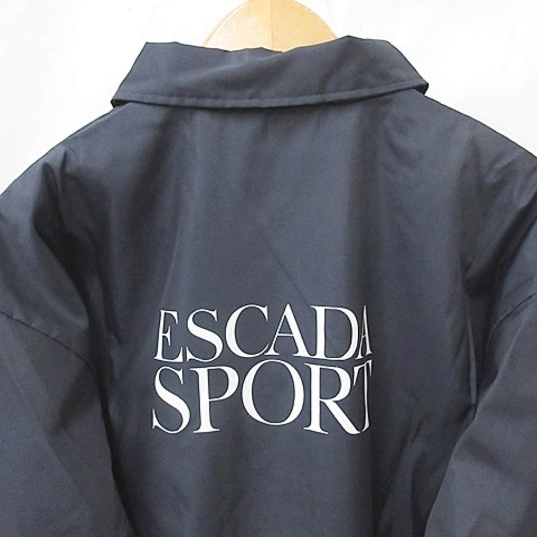 ESCADA - エスカーダ ESCADA SPORT コーチジャケット ロゴ 紺 ESCADA - エスカーダ ESCADA SPORT コーチジャケット ロゴ 紺