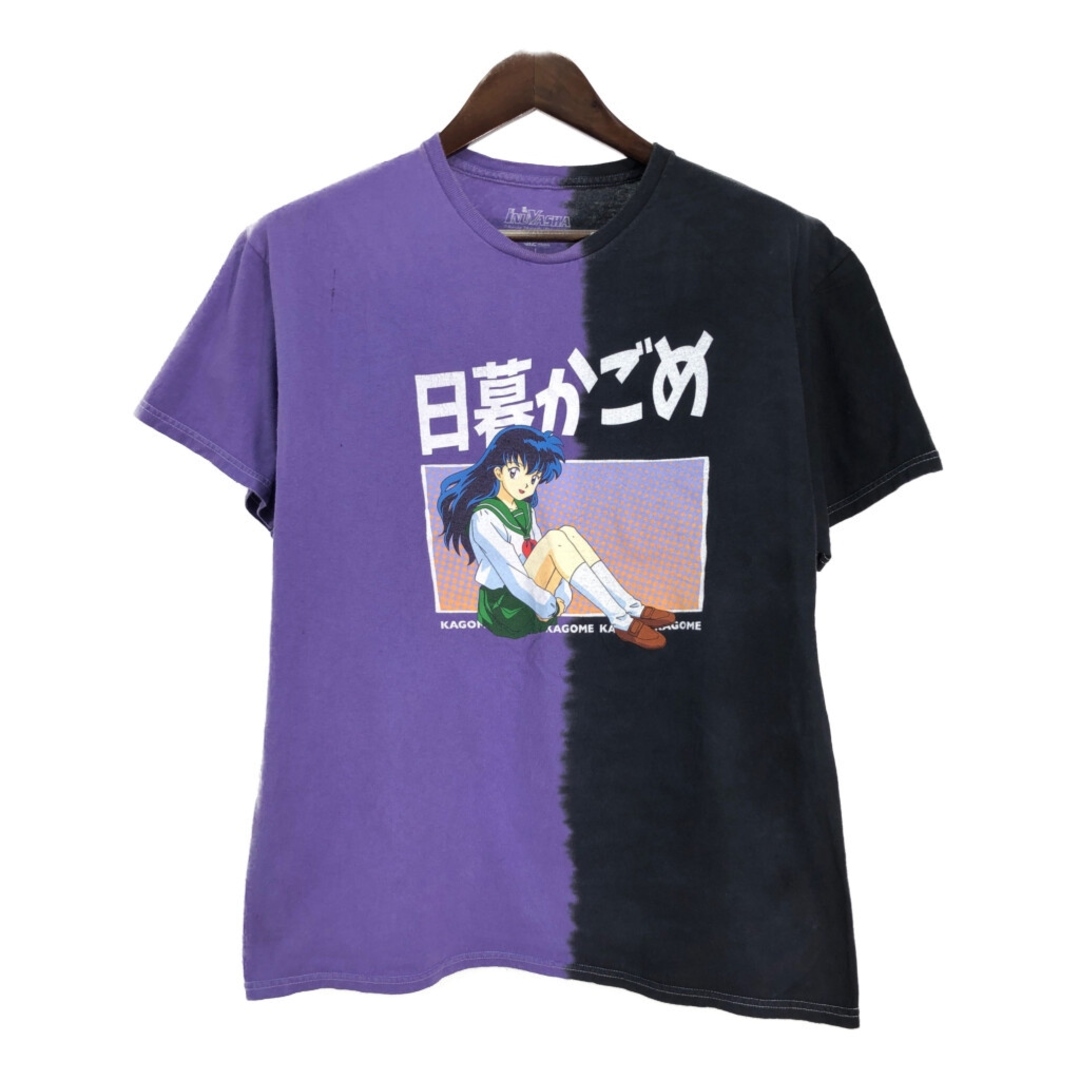 犬夜叉 日暮 かごめ 半袖Tシャツ アニメ キャラクター マルチ 犬夜叉 日暮 かごめ 半袖Tシャツ アニメ キャラクター マルチ