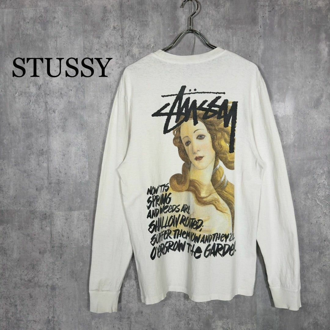 STUSSY - 『STUSSY』ステューシー (M) バックプリント ロンT STUSSY - 『STUSSY』ステューシー (M) バックプリント ロンT