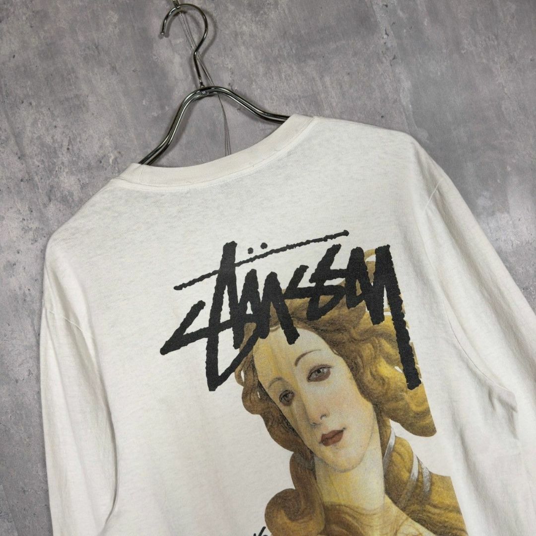 STUSSY - 『STUSSY』ステューシー (M) バックプリント ロンT STUSSY - 『STUSSY』ステューシー (M) バックプリント ロンT