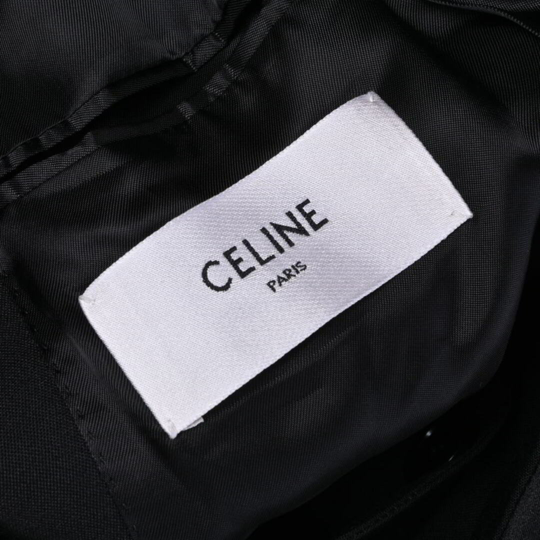 CELINE - CELINE ウール ノーカラー ジャケットの通販 by CYCLE CELINE - CELINE ウール ノーカラー ジャケットの通販 by CYCLE