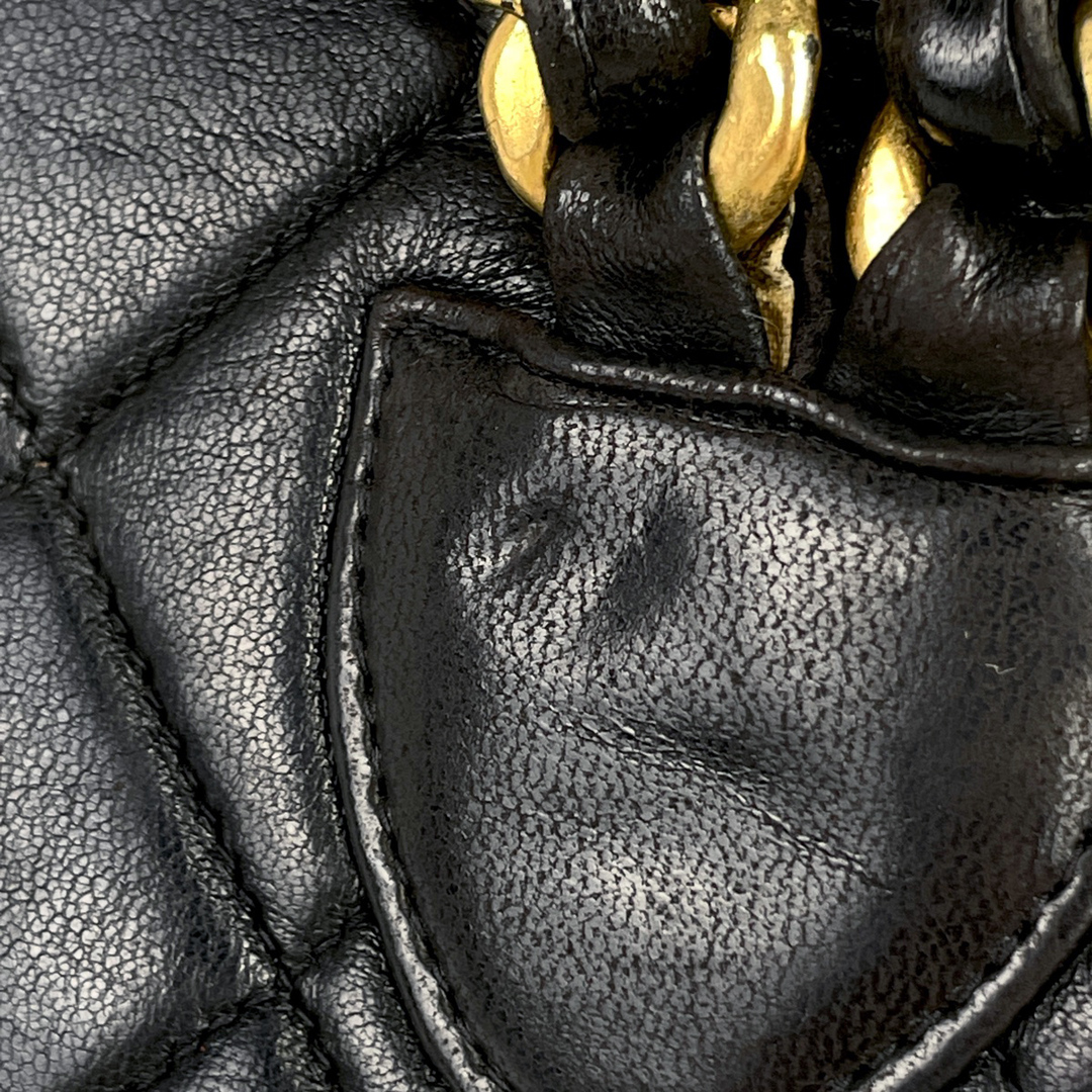 CHANEL - シャネル ココマーク チェーン リュックサック CHANEL - シャネル ココマーク チェーン リュックサック