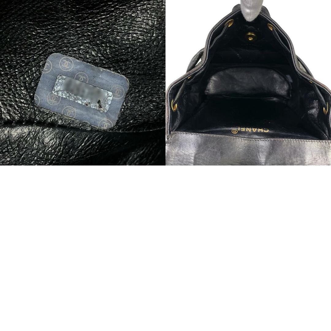 CHANEL - シャネル ココマーク チェーン リュックサック CHANEL - シャネル ココマーク チェーン リュックサック