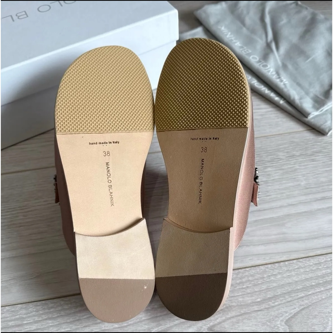 MANOLO BLAHNIK - 【新品未使用】マノロブラニク ストラス MANOLO BLAHNIK - 【新品未使用】マノロブラニク ストラス