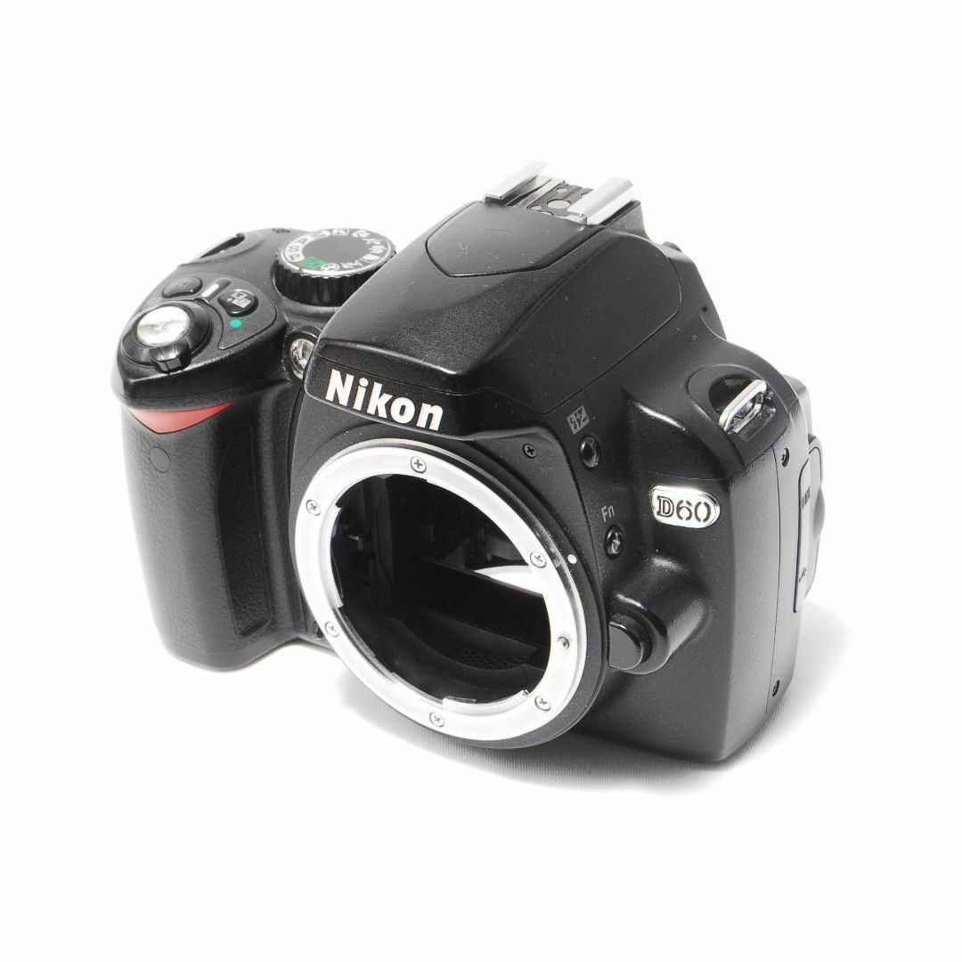 S数わずか555枚♡標準&望遠レンズ Nikon ニコン D60 一眼レフ S数わずか555枚♡標準&望遠レンズ Nikon ニコン D60 一眼レフ
