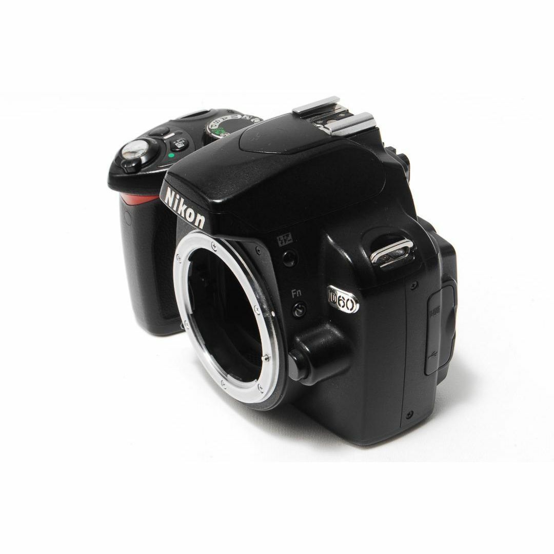 【値下げ】 Nikon S数わずか555枚♡標準&望遠レンズ ニコン 一眼レフ D60 デジタルカメラ