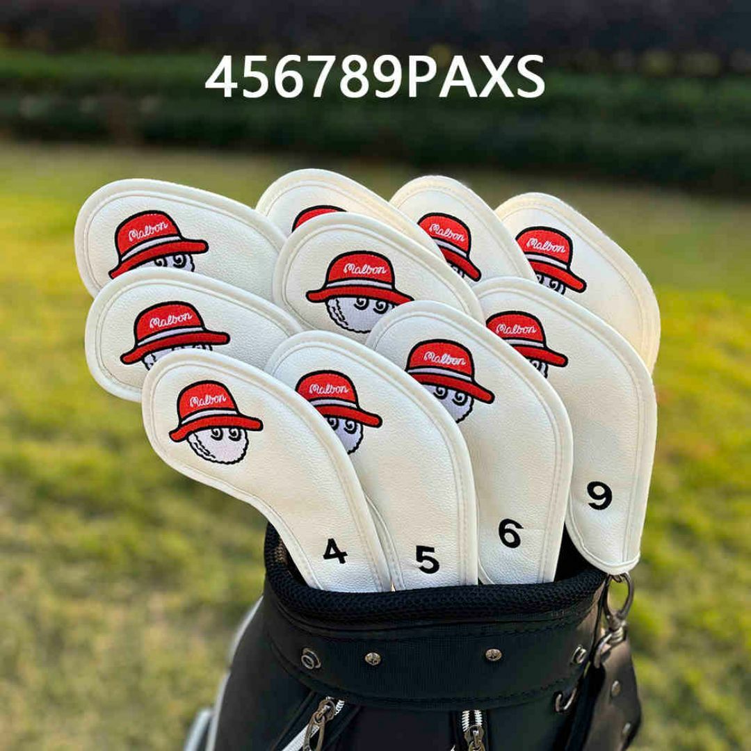 新品 malbon golf マルボンゴルフ アイアンカバー ヘッドカバー 新品 malbon golf マルボンゴルフ アイアンカバー ヘッドカバー