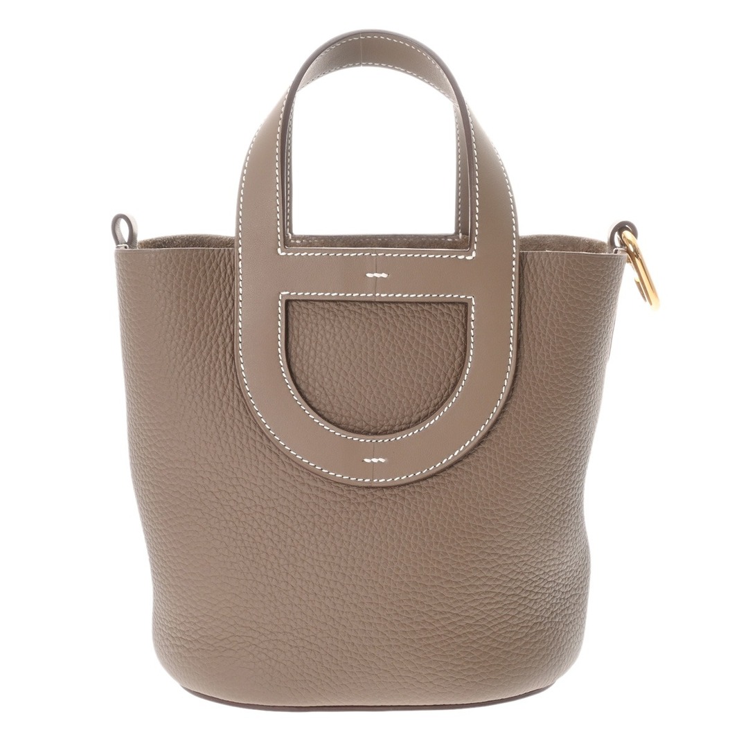 HERMES - エルメス インザループ 18 ハンドバッグ エトゥープの HERMES - エルメス インザループ 18 ハンドバッグ エトゥープの