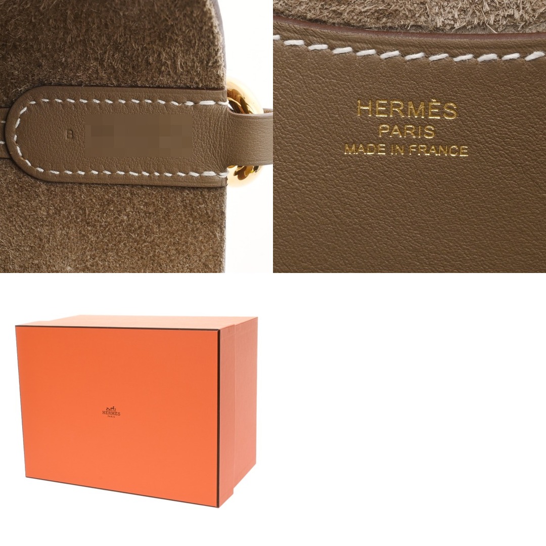 HERMES - エルメス インザループ 18 ハンドバッグ エトゥープの HERMES - エルメス インザループ 18 ハンドバッグ エトゥープの