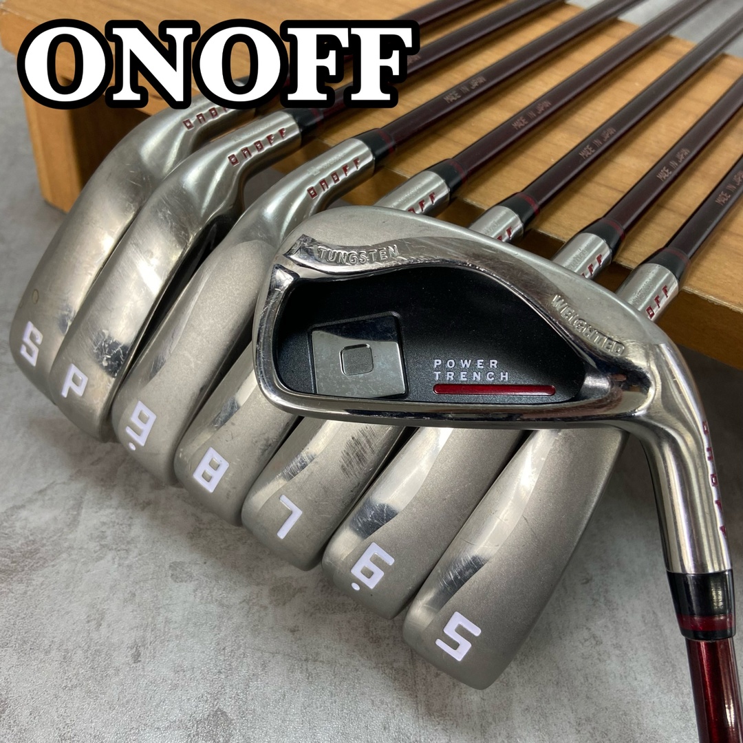 Onoff - ONOFF オノフ AKA メンズゴルフアイアン8本セット Onoff - ONOFF オノフ AKA メンズゴルフアイアン8本セット