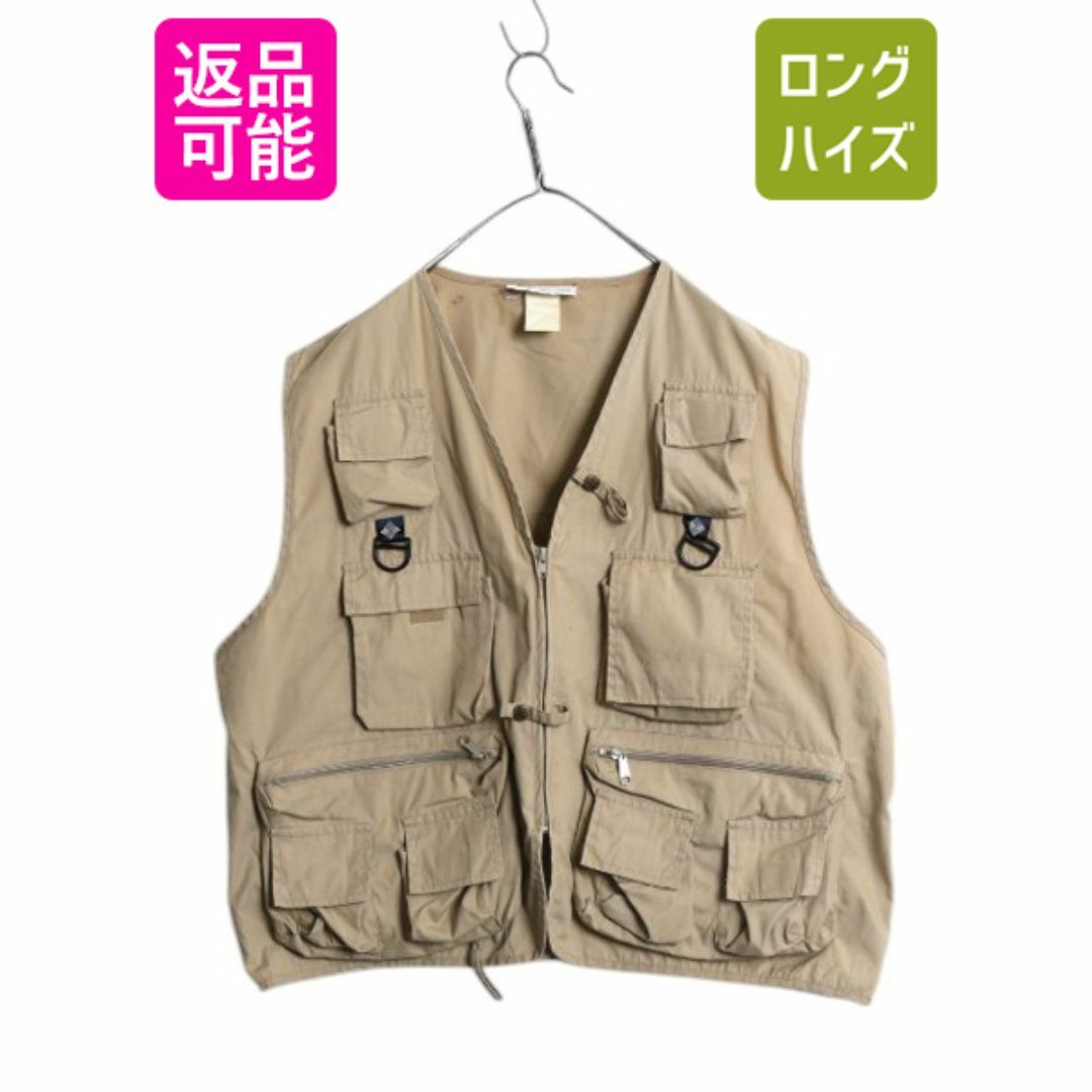 90s コロンビア フィッシング ベスト メンズ XL / オールド 90s コロンビア フィッシング ベスト メンズ XL / オールド